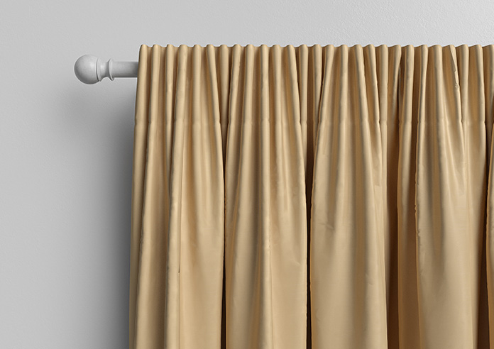 Kyoto Faux Silk, Natural - Made to Measure Curtains - Image 10